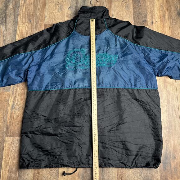 Miami Dolphins Windbreaker Jacket Men's XL Athletic‎ Embroidered Football - Picture 7 of 9
